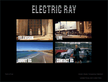 Tablet Screenshot of electricray.com